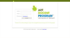 Desktop Screenshot of lessons.artdocentprogram.com